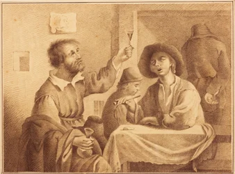Uma cena de taberna